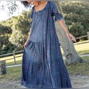 Natural Life Sienna Floral Maxi Dress Size L/XL